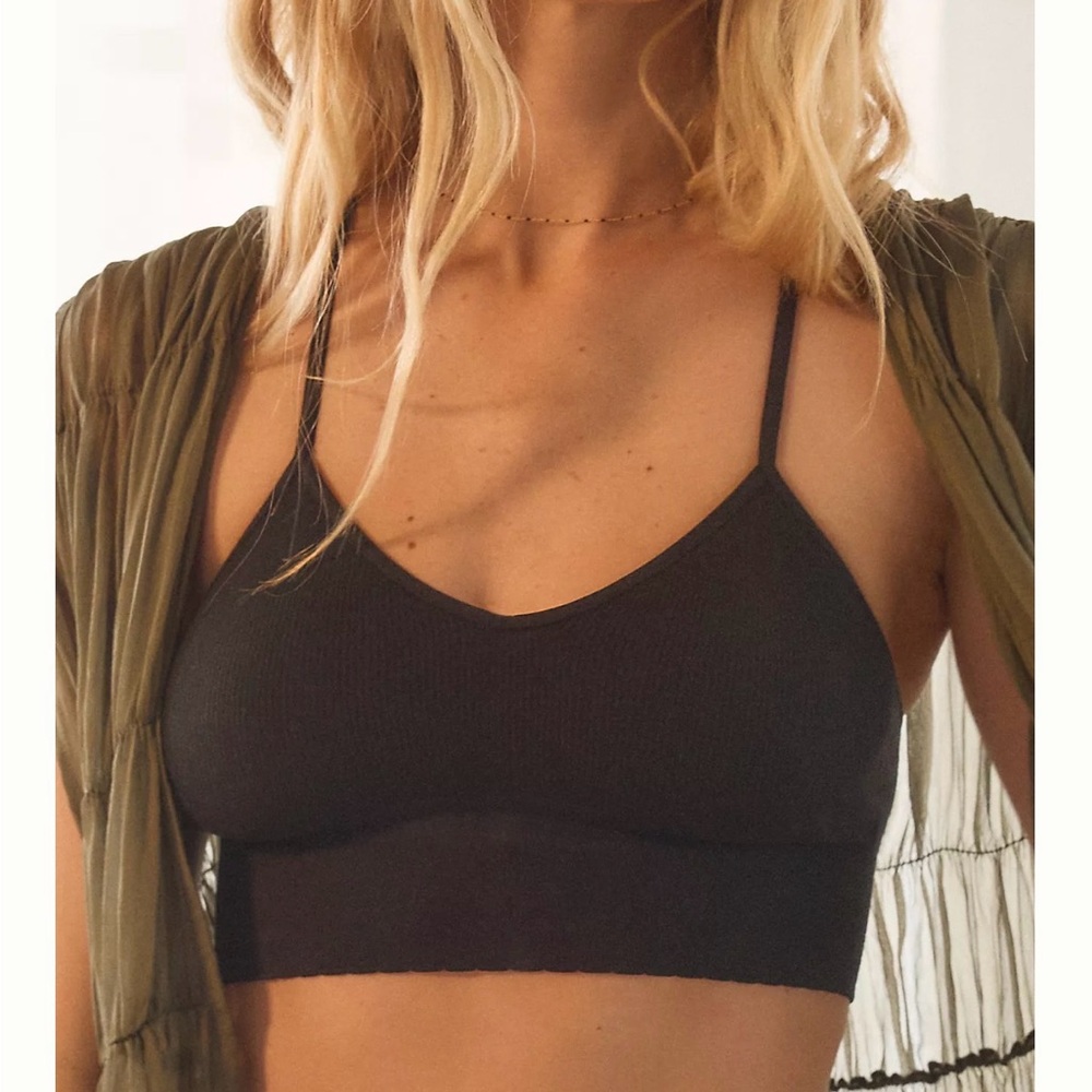 Anthropologie Black Bralette